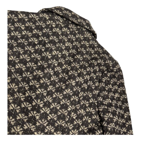 UNITED COLORS OF BENETTON Vintage 90s Luxury Designer Brown Coat Womens 2XS - Picture 5 of 6